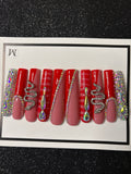 Red Hot Bling XL Square
